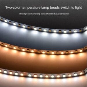 Led dây trắng-vàng (Turnable White) bareboard cuộn 5m - Hình ảnh 4