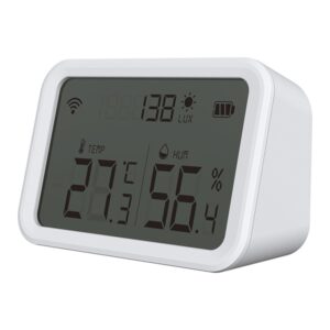 Cảm biến nhiệt độ & độ ẩm không khí có màn hình Zigbee