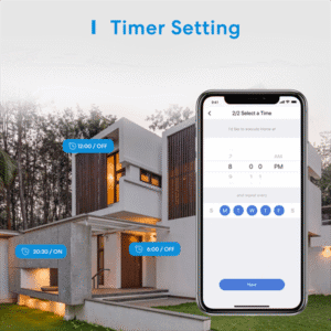 Ổ cắm ngoài trời Meross Outdoor Smart Plug EU (Matter) - Hình ảnh 3