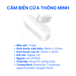Cảm biến cửa Zigbee - Hình ảnh 2