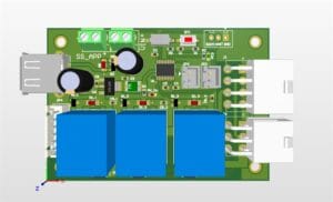 Adaptor cửa cuốn 3 nút cho bộ điều khiển cổng Aqara / Meross