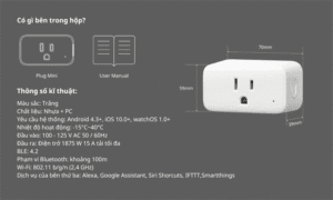 Ổ cắm thông minh Switchbot Plug Mini (HomeKit) - Ảnh 4