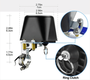 Van nước tay gạt Zigbee - Ảnh 4