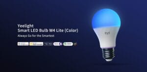 Bóng đèn Yeelight đuôi xoắn E27 RGB - W4 Lite BT&WiFi - Ảnh 4