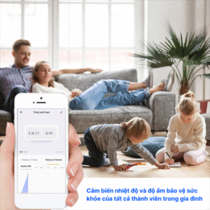 Cảm biến nhiệt độ & độ ẩm không khí Zigbee - Ảnh 3