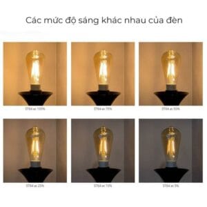 Bóng đèn dây tóc dáng dài - ST64 Yeelight Smart LED Filament - Ảnh 3