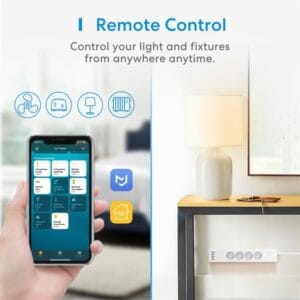Ổ cắm nối dài Meross Power Strip 4 AC + 4 USB - Ảnh 5