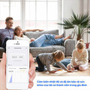 Cảm biến nhiệt độ & độ ẩm không khí Zigbee - Ảnh 3