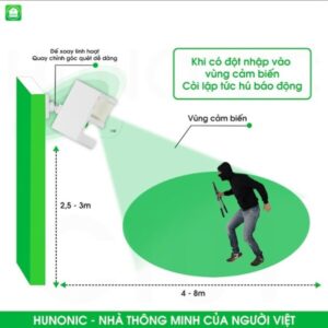 Thiết Bị Chống Trộm Và Báo Khách Wifi Hunonic CT01 - Ảnh 5