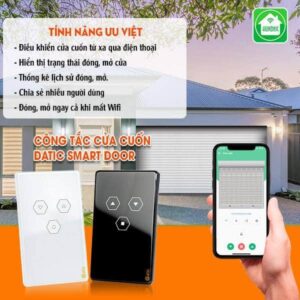Công Tắc Cửa Cuốn Hunonic Datic Smart Door - Ảnh 5