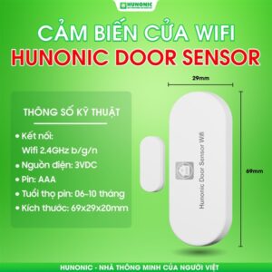 Cảm biến cửa Wifi Hunonic - Ảnh 3