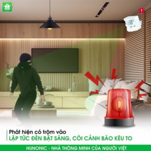 Thiết Bị Chống Trộm Và Báo Khách Wifi Hunonic CT01 - Ảnh 3