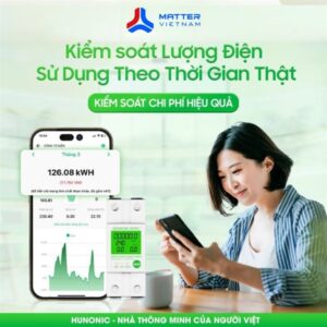 Công tơ điện Thông Minh Wifi Hunonic Entec - Ảnh 5