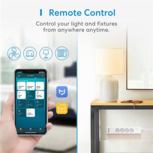 Ổ cắm nối dài Meross Power Strip 4 AC + 4 USB - Ảnh 5