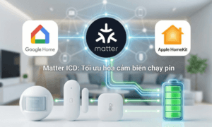 Matter ICD - tối ưu hóa cảm biến chạy pin