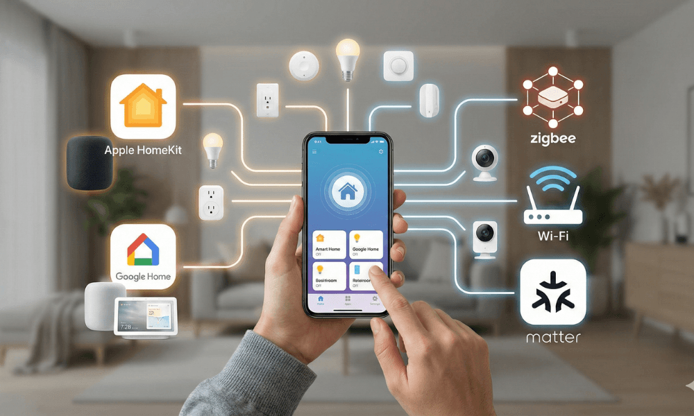 chọn thiết bị nhà thông minh tương thích