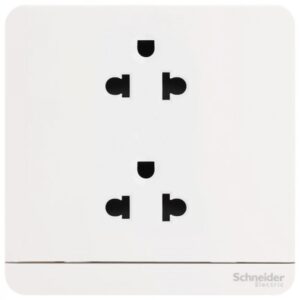 Mặt ổ cắm vuông đôi Schneider AvatarOn