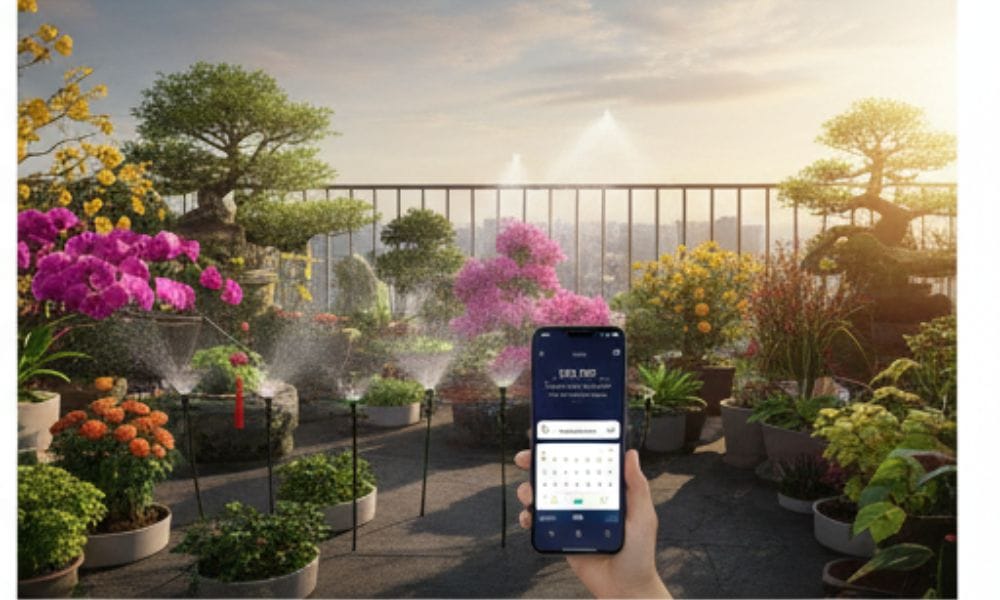 Tưới nước tự động