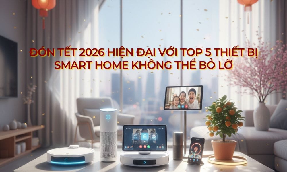 Thiết bị smart home dịp Tết