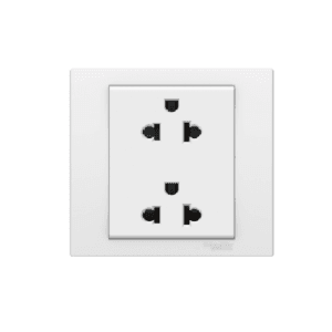 Mặt ổ cắm vuông đôi Schneider Vivace