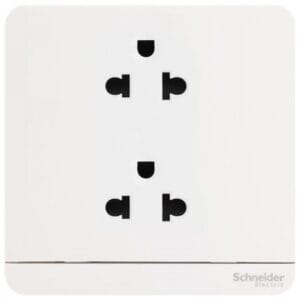 Mặt ổ cắm vuông đôi Schneider AvatarOn