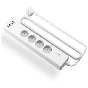 Ổ cắm nối dài Meross Power Strip 4 AC + 4 USB