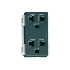 Hạt ổ cắm đôi Panasonic Wide series