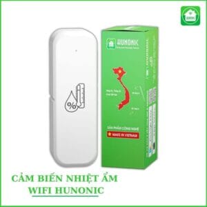 Cảm biến nhiệt ẩm Wifi Hunonic