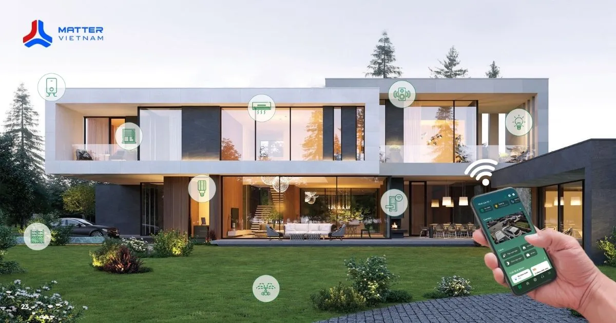 nhà thông minh tiết kiệm điện