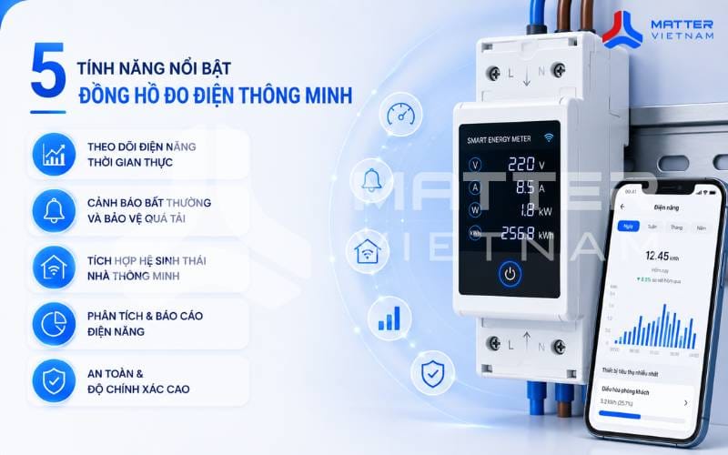 Đồng hồ đo điện thong minh