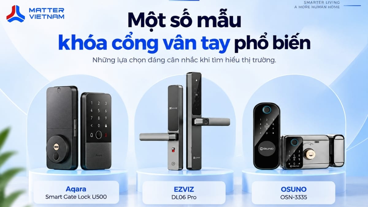 khoá cổng vân tay
