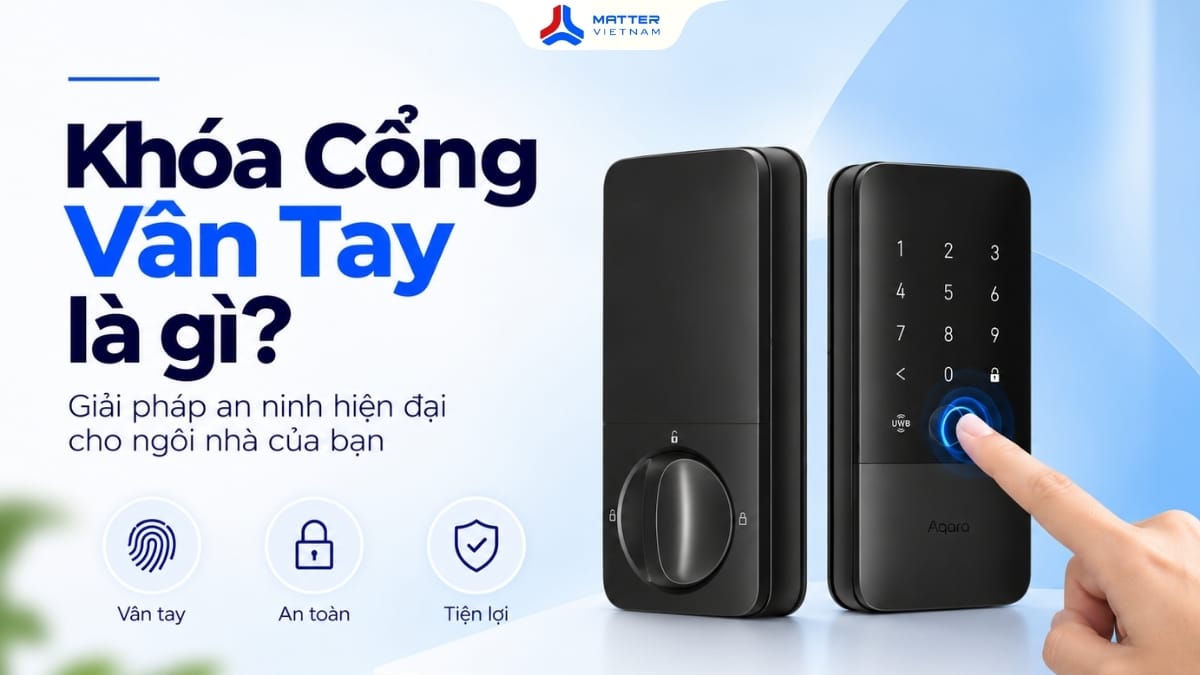 khoá cổng vân tay