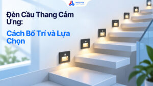 Đèn cầu thang cảm ứng